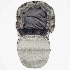 NEW BABY Téli lábzsák New Baby Lux Fleece szürke lábzsák
