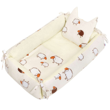 NEW BABY Többfunkciós babafészek párnával és paplannal New Baby Bari bézs babafészek