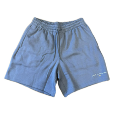 New Balance Fleece Graphic rövidnadrág Kék XXL
