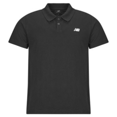 New Balance Rövid ujjú galléros pólók COTTON PIQUE POLO Fekete EU S