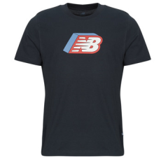 New Balance Rövid ujjú pólók CUBED LOGO T-SHIRT Fekete EU M