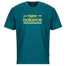 New Balance Rövid ujjú pólók LINEAR LINES T-SHIRT Zöld EU XL