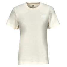 New Balance Rövid ujjú pólók SMALL LOGO T-SHIRT Bézs EU S női póló