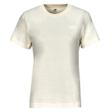 New Balance Rövid ujjú pólók SMALL LOGO T-SHIRT Bézs EU XS