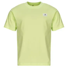 New Balance Rövid ujjú pólók WOVEN LABEL T-SHIRT Citromsárga EU S