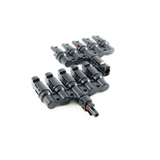 NEW ENERGY Napelem közösítő csatlakozó 5 napelem 1 közös csatlakozásba MC4 1000V 30A napelem