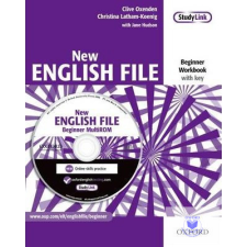 New English File Beginner Workbook Without Key Multirom Pack idegen nyelvű könyv