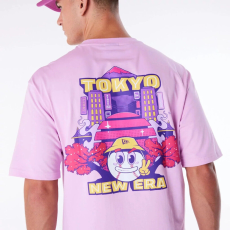 New Era Location Graphic Tokyo OS póló Férfi Rózsaszín M