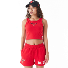 New Era NBA Team Logo Chicago Bulls Crop póló Női Piros XS női póló