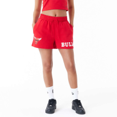New Era nba team logo chicago bulls rövidnadrág női piros s
