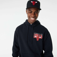 New Era pulover skyline graphic os hoody chicago bulls pulóver férfi fekete xxl