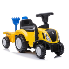 New Holland sárga gyermek traktor lábbal hajtható járgány