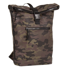 NEW REBELS Mart terepmintás 15,6"-os laptoptartós roll-up hátizsák 51.113544 számítógéptáska