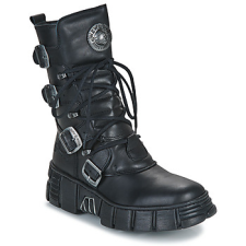 NEW ROCK Bokacsizmák M-WALL373-S7 Fekete 42 női csizma, bakancs