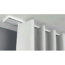 New Slim line - alumínium komplett függönysín szett fehér 150cm karnis, függönyrúd