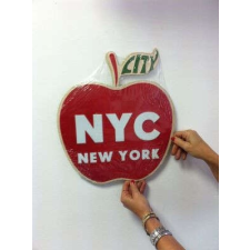 New York City – Big Apple - Fémtábla dekoráció