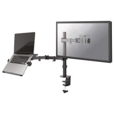 Newstar FPMA-D550NOTEBOOK 10"-27" LCD TV/Monitor + Notebook asztali tartó Fekete tv állvány és fali konzol