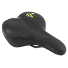 Newton METRO városi kerékpár nyereg fekete, memóriahabos, 260x200 mm NEWTON Bicikli alkatrészek Kerékpár alkatrészek Kerékpár nyergek