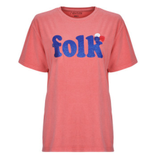 Newtone Rövid ujjú pólók TRUCKER FOLK Rózsaszín T0 női póló