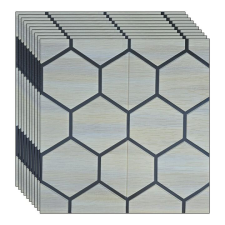 Nextly NEXTLY Öntapadós 3D Fal- és Mennyezet Tapéta - Krém, Modern Design tapéta, díszléc és más dekoráció