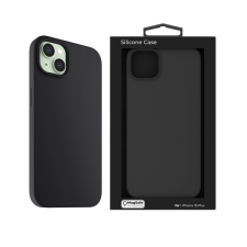 Nextone IPH-15PLUS-MAGCASE-BLACK iPhone 15 Plus fekete szilikon MagSafe hátlap tok és táska