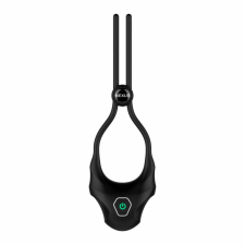 Nexus Forge - állítható, akkus vibrációs lasszó péniszgyűrű (fekete) péniszgyűrű