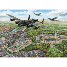 Nézd a felhők felett Windsornál kirakós puzzle, kirakós