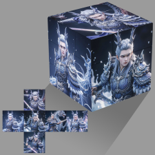  Nezha Retro Kocka No. 4 kreatív és készségfejlesztő