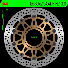 NG Brake Disc NG BRAKES Úszó - 644 egyéb motorkerékpár alkatrész