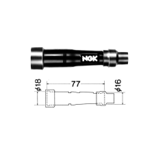 NGK Gyújtógyertya Sapka - SB01E egyéb motorkerékpár alkatrész