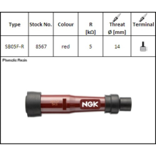 NGK Gyújtógyertya Sapka - SB05F-R egyéb motorkerékpár alkatrész