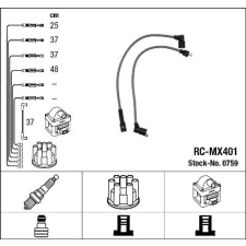 NGK gyújtókábelkészlet NGK 0759 autóalkatrész