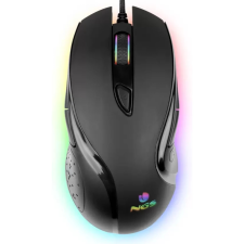NGS GMX-125 Ergonómikus vezetékes Gamer egér 7200Dpi LED világítással fekete (127033) egér
