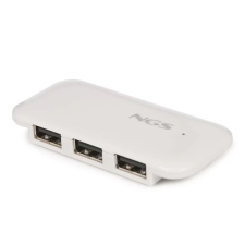 NGS IHUB 4 USB 2.0 hub 4 portos fehér (IHUB 4) - USB Elosztó hub és switch