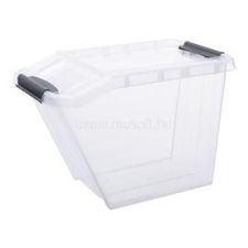 nHG IRIS Probox 58 literes tárolódoboz zárható tetővel, egymásra rakható (NHG_27750800) bútor