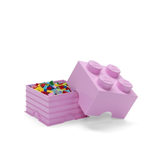 nHG Lego tárolódoboz 2x2, rózsaszín (5,6 literes) 40031738 bútor