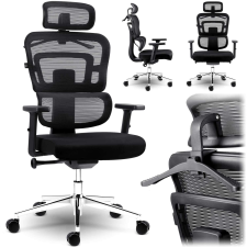 Nicea micro-hálós ergonomikus irodai forgószék fekete forgószék