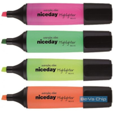 Niceday 4db-os vegyes színű szövegkiemelő filctoll, marker