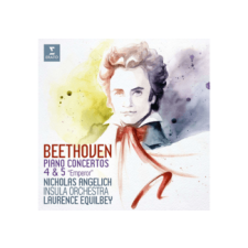  Nicholas Angelich,  Laurence  Equilbey - Beethoven: Zongoraversenyek No. 4 & 5 (Cd) klasszikus