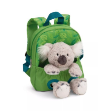 NICI : Hátizsák koala plüssfigurával, zöld - 21 x 26 cm iskolatáska