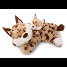 NICI Hiúz mama kicsinyével fekvő plüssfigurák - 40 cm (49812) plüssfigura