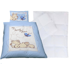 NICI macis ovis ágynemű szett (kék) babaágynemű, babapléd
