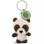 NICI : Panda kulcstartó szerencse medállal 7cm (47537) (Nici47537)
