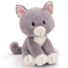 NICI : Plüss cica, ülő - szürke, 25 cm