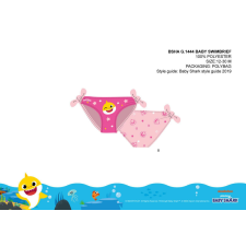 Nickelodeon Baby Shark baba fürdőruha alsó kislányoknak gyerek fürdőruha