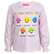 Nickelodeon Baby Shark hosszú ujjú póló rózsaszín 2-3 év (98 cm) gyerek póló