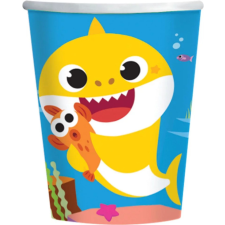 Nickelodeon Baby Shark papír pohár 8 DARABOS 250 ml party kellék