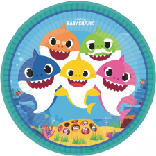 Nickelodeon Baby Shark papírtányér 8 DARABOS, 23 cm party kellék