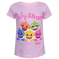 Nickelodeon Baby Shark rövid ujjú póló rózsaszín 2 év (92 cm) gyerek póló