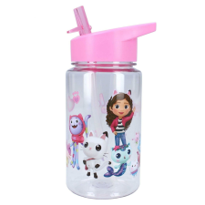 Nickelodeon Gabby baba beépítet szívószálas kulacs 450 ml kulacs, kulacstartó